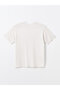 Lcw Crew Neck Printed Short Sleeve Oversize Women's T-Shirt - 7