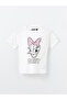Lcw Crew Neck Daisy Duck Printed Short Sleeve Maternity T-Shirt - 6