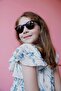 Rugged Navy Girls' Sunglasses