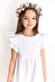 Girl's Ruffle Shoulder Summer Dress - 2