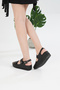 Mira Orthopedic Women's Sandals Are Suitable for Heel Spurs and Bone Protrusions, with Double Velcro Details. - 5