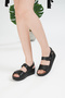Mira Orthopedic Women's Sandals Are Suitable for Heel Spurs and Bone Protrusions, with Double Velcro Details. - 2