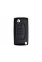 Peugeot-citroen (3 Keys) Black Carbon Key Case - 3