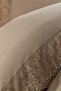 French Lace Clover Dowry Duvet Cover Set Cappucino - 5