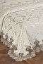Wedding Piqué Bedspread Set Dubai Cream - 3
