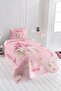 Princess Teen and Children's Printed Single Bedspread Powder - 2