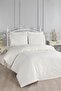 French Laced Kuris Duvet Cover Set Cream