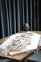 Golden Rose Love Luxury Tasseled Runner Cream
