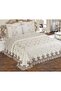 Wedding Piqué Bedspread Set Dubai Cream - 2