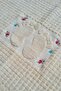 Güldestan Embroidered Foot Towel Cream - 4