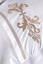 Adelina Embroidered 6 Piece Duvet Cover Set Cream - 4