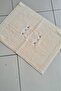 Güldestan Embroidered Foot Towel Cream - 3