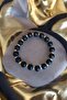 Onyx Stone Striped 10mm Onyx Stone Bracelet Dorika Unisex Bracelet Genuine Natural Stone