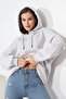 Shaded Hooded Oversize Sweatshirt 21615 Karmelanj - 2