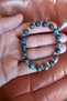 Chrysocolla Stone Bracelet, Dorika Bracelet, Men's Bracelet, Women's Bracelet, Blood Pressure, Heart Cramp, Chakra Stone - 2