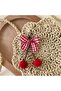 Straw Color Cherry Children's Bag (With Buckle Gift) - 5