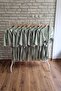 Mint Green 10 Pieces Bridesmaid Printed Bridesmaid Dressing Gown - 4