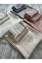 Etami̇n Embroidered Single Prayery Mat and Small Large Towel. Embroidered Prayery and Towel Set of 3. - 6