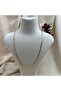 50cm Crushed Brass Necklace - 3