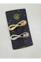 Steel Spring 2-Piece Metal Gold Silver Collet Buckle Tongs Buckle Glpş-39211 - 2