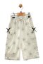 Girl's Patterned Wide-Leg Pants with Elastic Waist