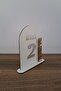 Wooden Plexiglass Table Number Numberer, Cafe, Restaurant Wedding Hall Hotel Table Number - 5