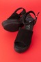 Women's Genuine Leather Wedge Heel Platform Sandals Ell.6998 - 5