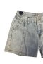 Floral Girl's Double Suit (Oversize Crop T-Shirt - Jeans Shorts) - 5