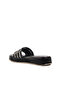 Black Patent Leather Women's Slippers - 0902 Model - 4