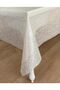 Meiwa Japanese PVC Lace Appearance Stain Resistant - Non-slip - Erasable Tablecloth / 140 cm X 160
