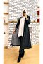 Striped Inside and Self Lined Waterproof Women's Trench Coat - 8