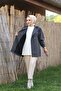 Double Breasted Collar Waterproof Women's Trench Coat with Tie Waist - 5