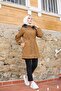 Tan Fur Lined and Waterproof Women's Winter Coat & Coat - 8