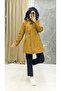 Tan Fur Lined and Waterproof Women's Winter Coat & Coat - 3