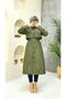 Lined and Button Detailed Women's Trench Coat - 6