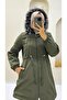 Women's Winter Coat & Coat with Fur Inside and Waterproof - 5