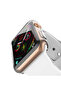 Apple Watch 1-6 42mm - غطاء سيليكون ناعم، واقي شاشة وحافظة، حماية كاملة 360 درجة - 2