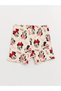 LCW baby Crew Neck Minnie Mouse Printed Baby Girl Shorts Pajamas Set - 3
