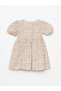LCW ECO Crew Neck Short Sleeve Printed Baby Girl Dress - 2