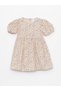 LCW ECO Crew Neck Short Sleeve Printed Baby Girl Dress