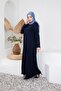 Special Embroidered Ferace Navy Blue - 5
