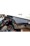 Tır Torpedo TV Stand Renault 440 Black Quilted Leather Covered - 2