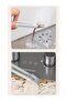 Joint Window Groove Cleaner with Rotating Head and Cleaning Brush with Tweezers - 5