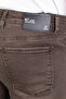 Men's Brown Regular Fit Relaxed Fit Stretchy Lycra Denim Jeans Jeans HLTHE001979 - 7