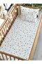 Star Pattern Printed Baby Size Elastic Sheet Set