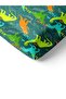 Dinosaur Patterned Printed Single Elastic Sheet Set - 2