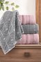 Set of 4 Bath Towel Set Hammam Set 100% Cotton