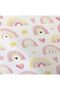 Rainbow Patterned Printed Single Elastic Sheet Set - 3