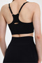 Seamless High Waist Recovery Sports Leggings Shorts and Suspender Bustier Bottom-Top Set - 9