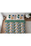 طقم غطاء لحاف مطبوع مزدوج - 200x220 سم (بدون ملاءة)